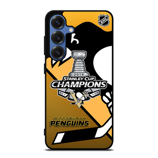 PITTSBURGH PENGUINS 2016 CHAMP Samsung Galaxy Case Cover