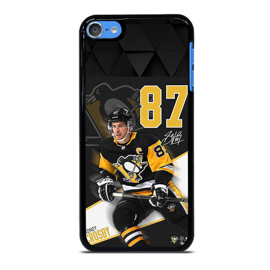 PITTSBURGH PENGUINS SIDNEY CROSBY 87 iPod Touch Case Cover