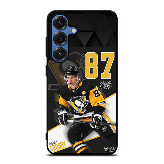 PITTSBURGH PENGUINS SIDNEY CROSBY 87 Samsung Galaxy Case Cover