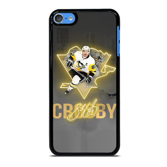 PITTSBURGH PENGUINS SIDNEY CROSBY SIGNATURE iPod Touch Case Cover