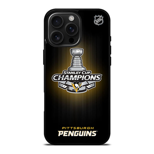 PITTSBURGH PENGUINS STANLEY CHAMPIONS iPhone Case Cover