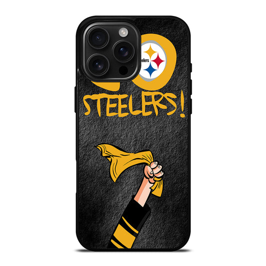 PITTSBURGH STEELERS GO STEELERS iPhone Case Cover