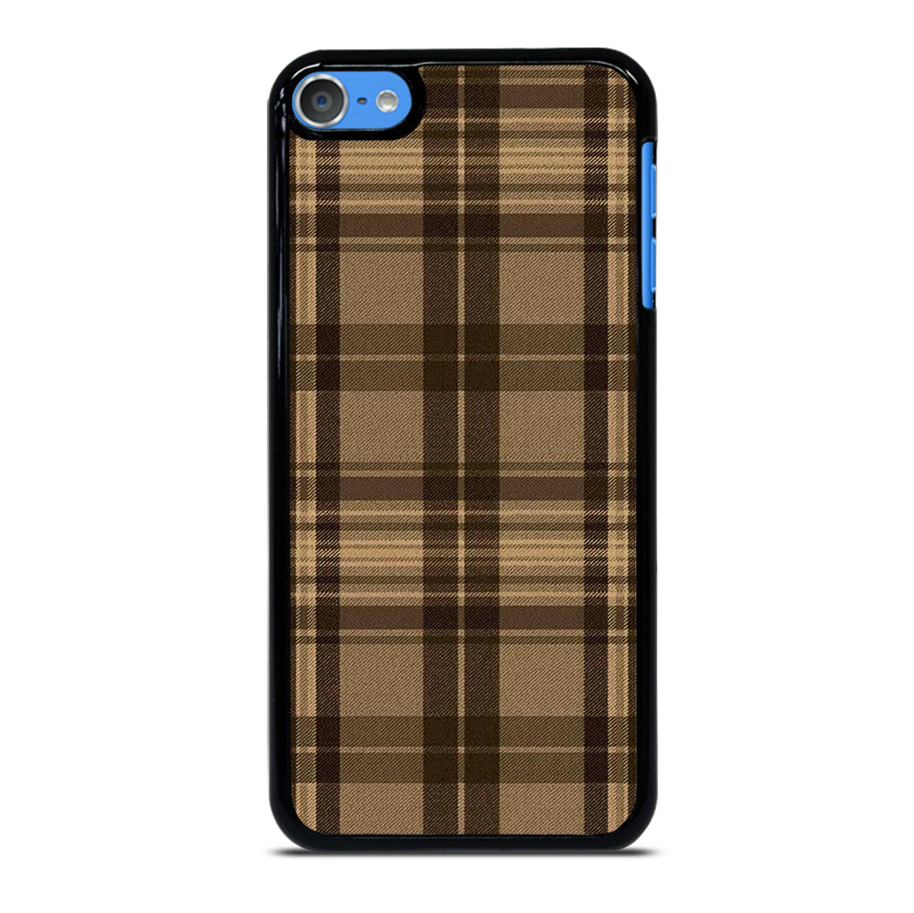 PLAID BROWN 1 iPod Touch Case Cover