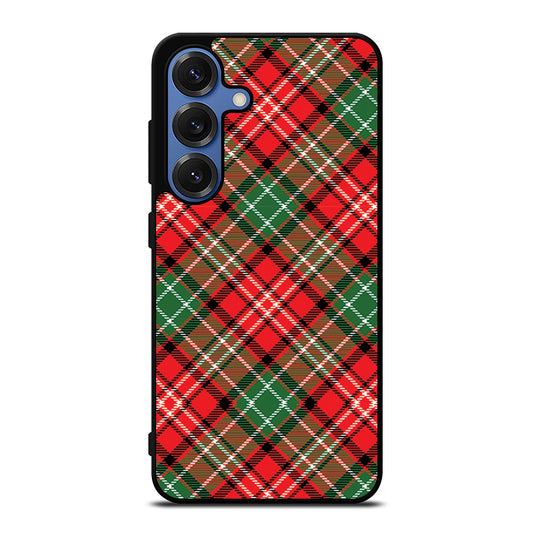 PLAID CHRISTMAS Samsung Galaxy Case Cover