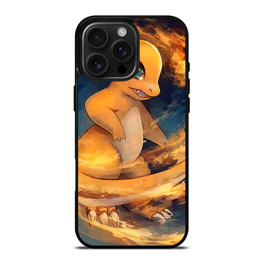 POKEMON ANIME CHARMANDER ART iPhone Case Cover