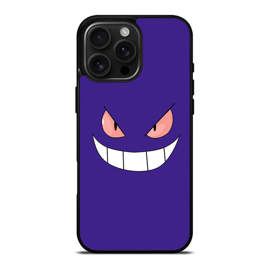 POKEMON GENGAR FACE iPhone Case Cover