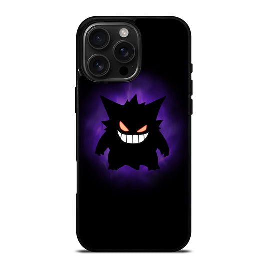 POKEMON GENGAR SHADOW iPhone Case Cover