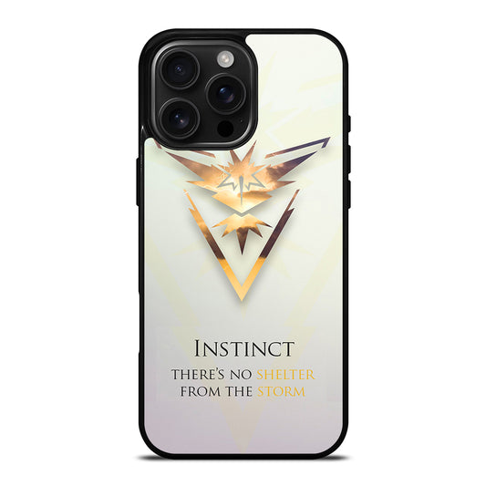 POKEMON GO TEAM INSTINCT 2 iPhone Case Cover