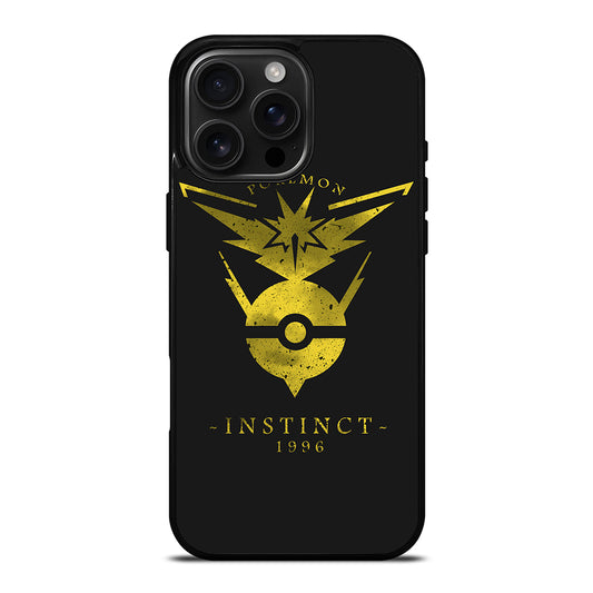 POKEMON GO TEAM INSTINCT 3 iPhone Case Cover