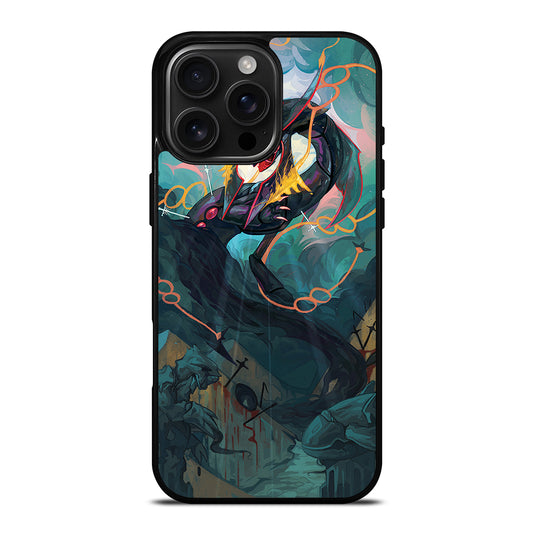 POKEMON SHINY RAYQUAZA DRAGON ART iPhone Case Cover