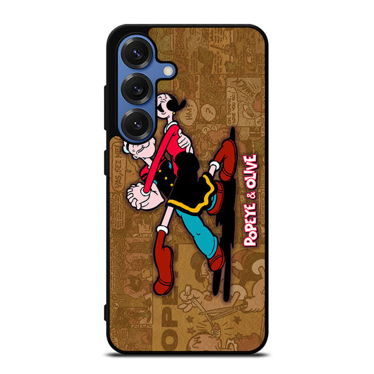 POPEYE AND OLIVE CARTOON Samsung Galaxy Case Cover
