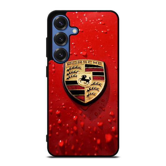 PORSCHE RED Samsung Galaxy Case Cover