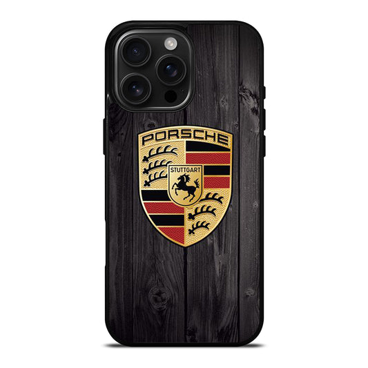 PORSCHE WOODEN iPhone Case Cover