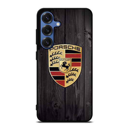 PORSCHE WOODEN Samsung Galaxy Case Cover