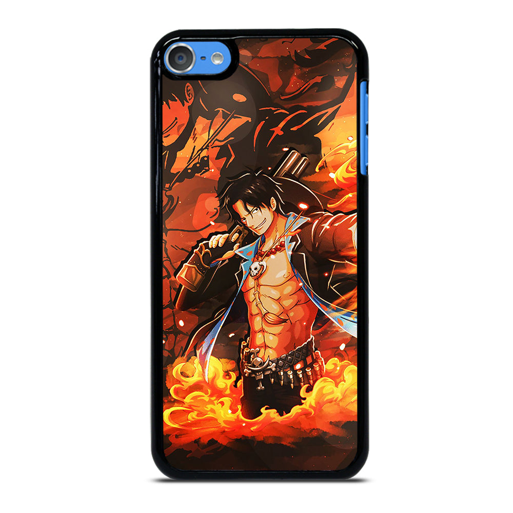 PORTGAS D ACE ONE PIECE iPod Touch Case Cover