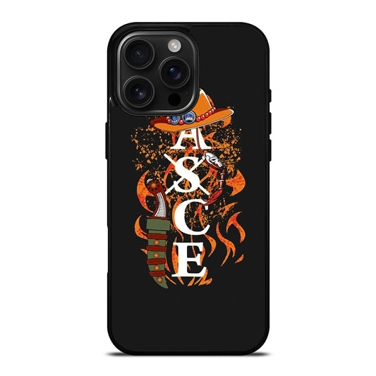 PORTGAS D ACE TATTOO ONE PIECE iPhone Case Cover