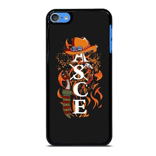 PORTGAS D ACE TATTOO ONE PIECE iPod Touch Case Cover
