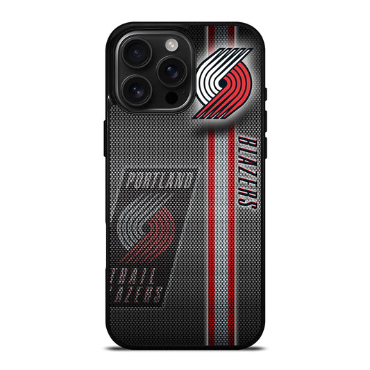 PORTLAND TRAIL BLAZERS MRTAL LOGO iPhone Case Cover