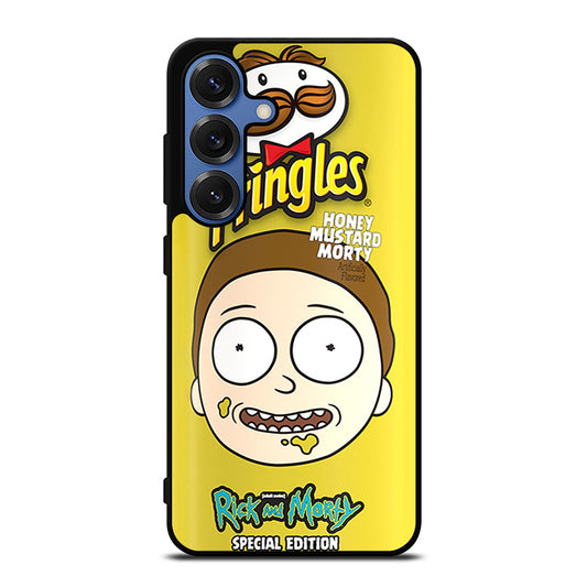 PRINGLES POTATO CHIPS RICK AND MORTY Samsung Galaxy Case Cover