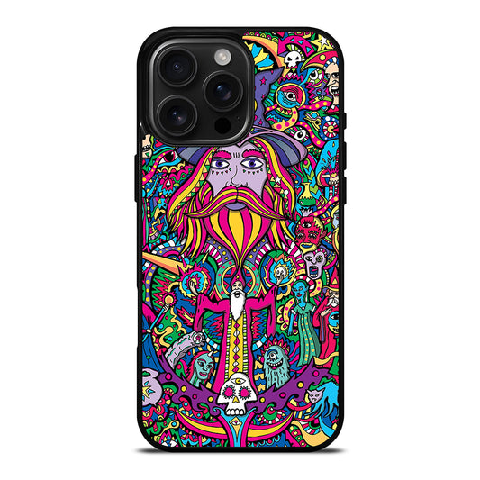 PSYCHEDELIC VISUALS WIZARD iPhone Case Cover