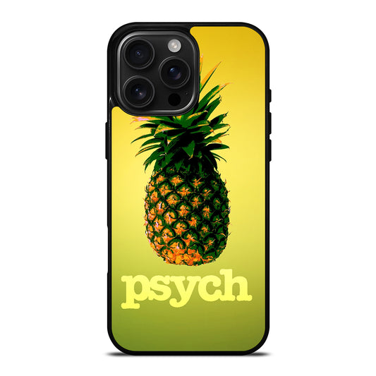 PSYCH PINEAPPLE LOGO iPhone Case Cover