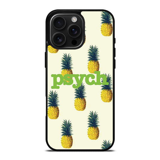 PSYCH PINEAPPLE PATTERN iPhone Case Cover