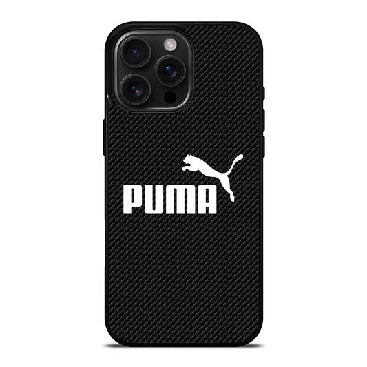 PUMA CARBON LOGO iPhone Case Cover