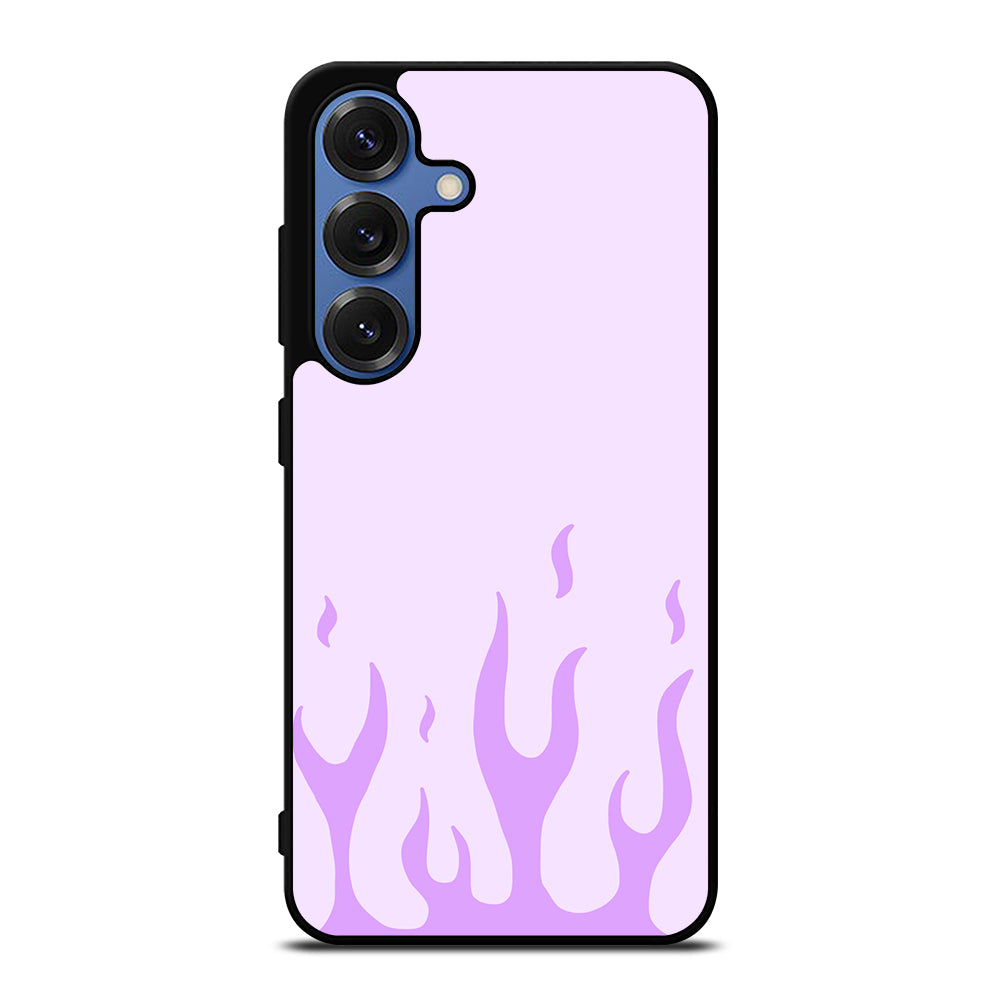 PURPLE FLAME Samsung Galaxy Case Cover