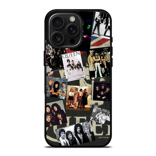 QUEEN BAND COLLAGE iPhone Case Cover