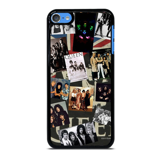 QUEEN BAND COLLAGE iPod Touch Case Cover