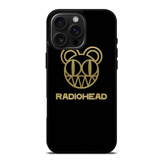 RADIOHEAD LOGO GOLD iPhone Case Cover