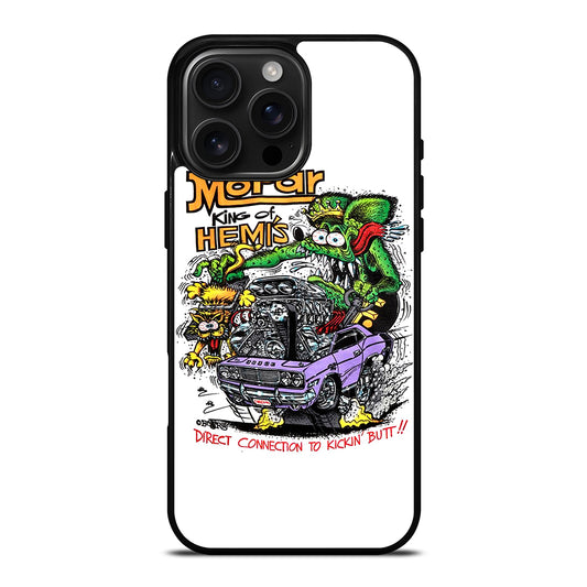 RAT FINK MOPAR KING OF HEMIS iPhone Case Cover