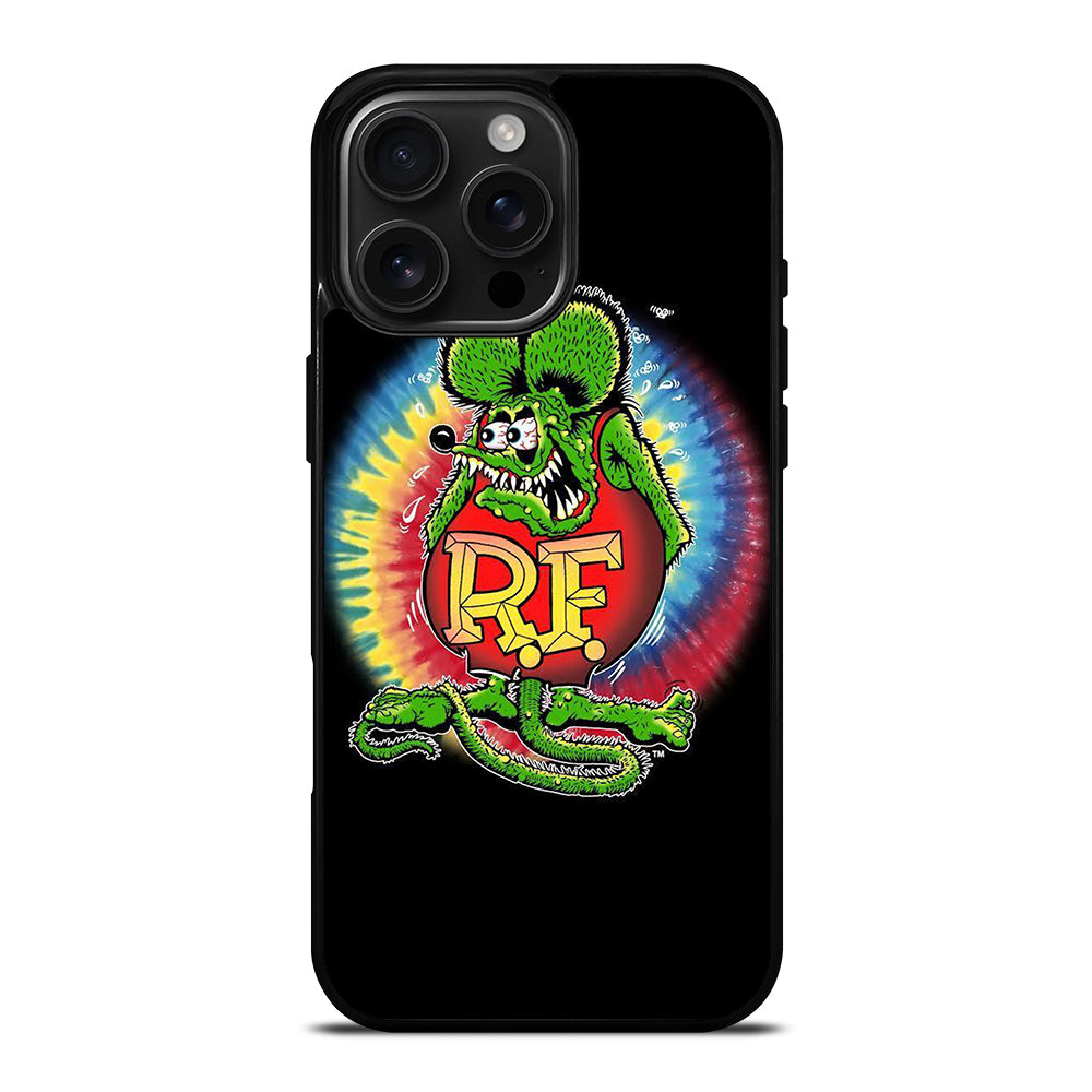 RAT FINK TIE DYE iPhone Case Cover