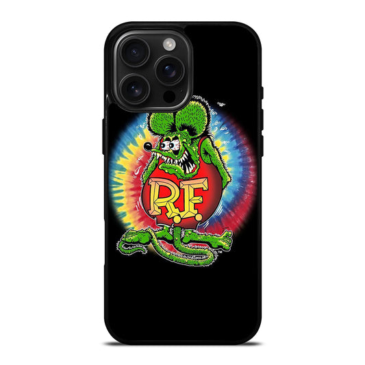 RAT FINK TIE DYE iPhone Case Cover