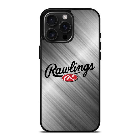 RAWLINGS SPORTSWEAR METAL LOGO iPhone Case Cover