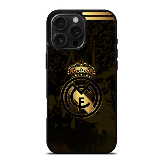 REAL MADRID FC GOLD LOGO iPhone Case Cover