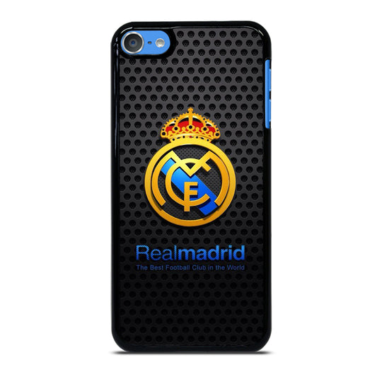 REAL MADRID FC METAL LOGO iPod Touch Case Cover