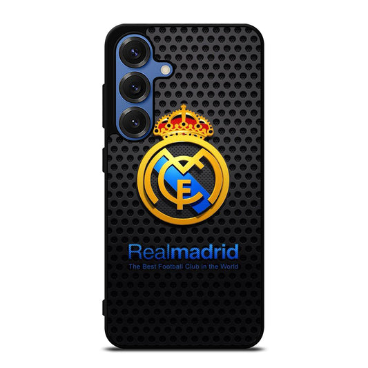 REAL MADRID FC METAL LOGO Samsung Galaxy Case Cover