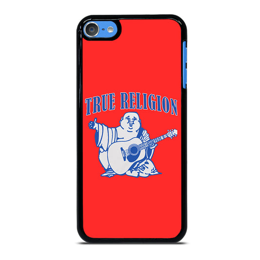 RED BIG BUDDHA TRUE RELIGION LOGO iPod Touch Case Cover