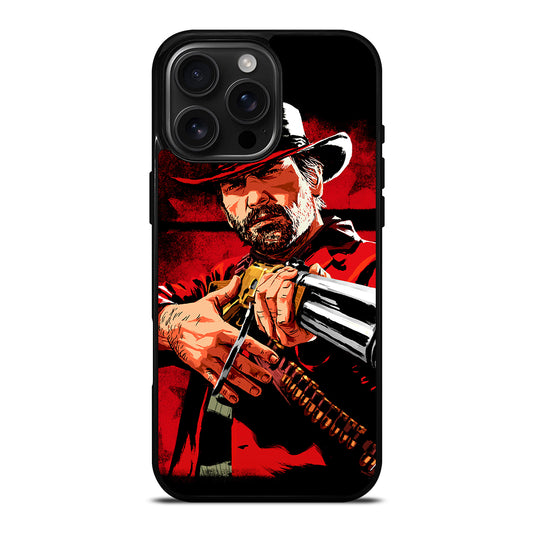 RED DEAD REDEMPTION ACTION iPhone Case Cover