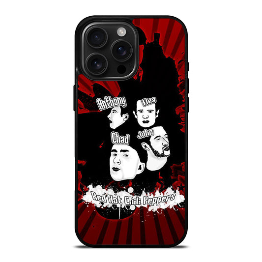 RED HOT CHILI PEPPERS ROCK BAND POSTER iPhone Case Cover