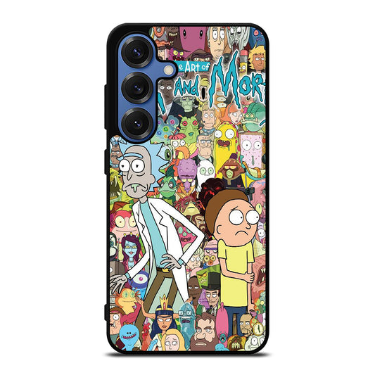 RICK AND MORTY CHHARACTER Samsung Galaxy Case Cover
