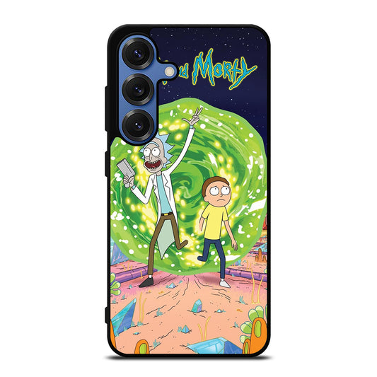 RICK AND MORTY IN PORTAL Samsung Galaxy Case Cover