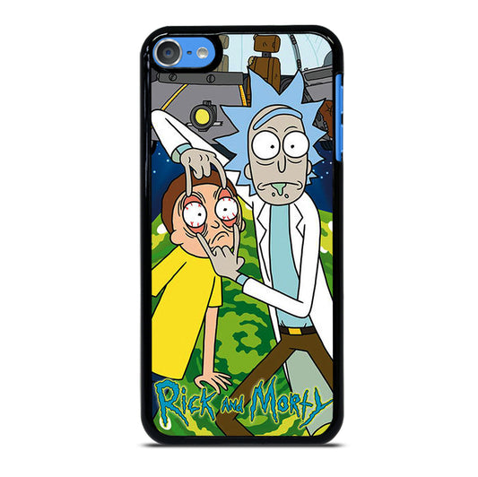 RICK AND MORTY UFO CAR iPod Touch Case Cover