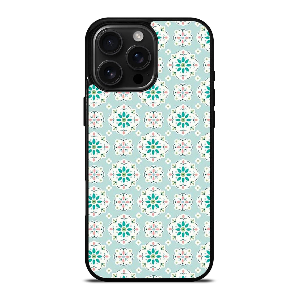 RILEY BLAKE BLUE PATTERN iPhone Case Cover