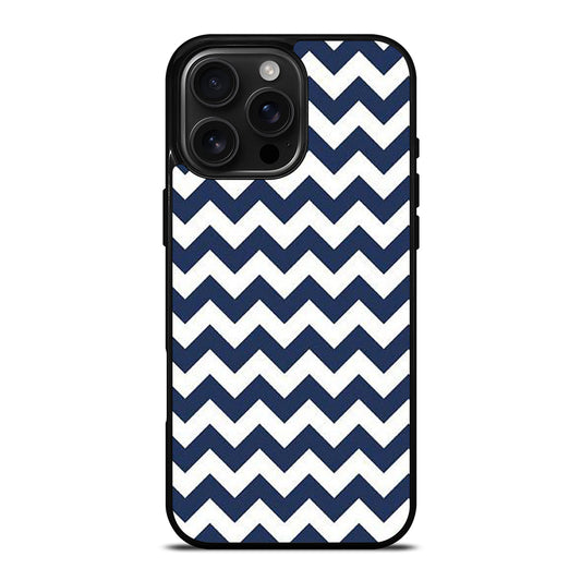 RILEY BLAKE CHEVRON PATTERN BLUE iPhone Case Cover