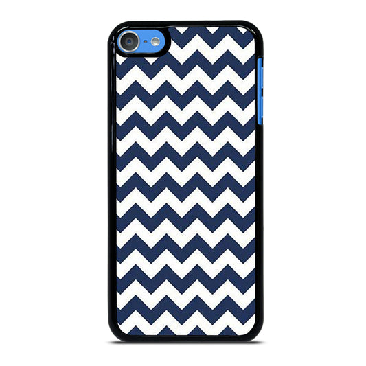 RILEY BLAKE CHEVRON PATTERN BLUE iPod Touch Case Cover
