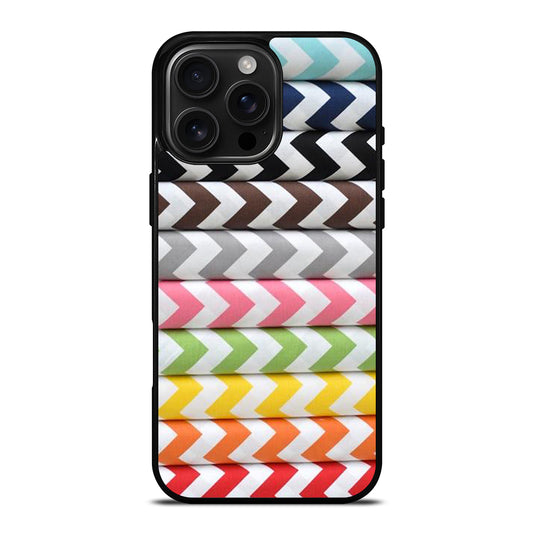 RILEY BLAKE CHEVRON PATTERN COLORFUL iPhone Case Cover