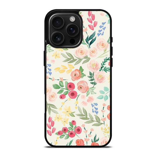 RILEY BLAKE ORANGE FLOWER iPhone Case Cover