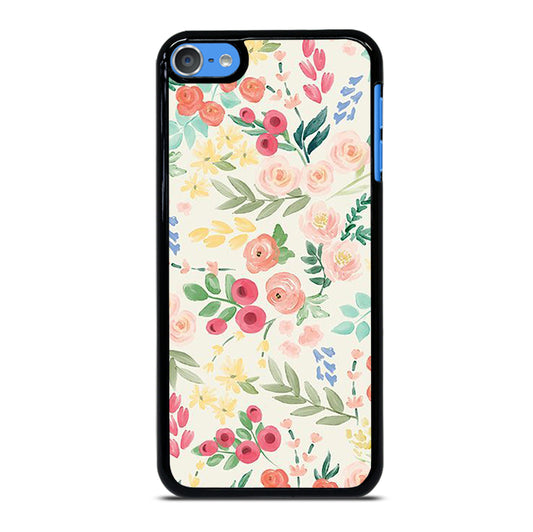 RILEY BLAKE ORANGE FLOWER iPod Touch Case Cover
